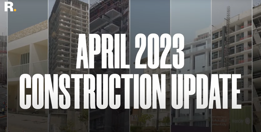 Reportage Construction Progress Update - April 2023