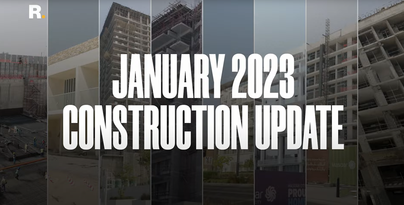 Reportage Construction Progress Update - January 2023