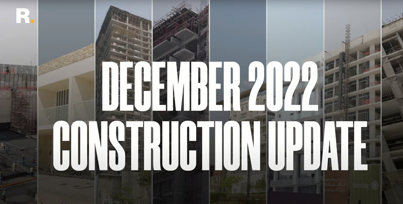 Reportage Construction Progress Update - December 2022